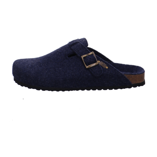 Supersoft Tieffußbett Clog dunkel-blau Bild1