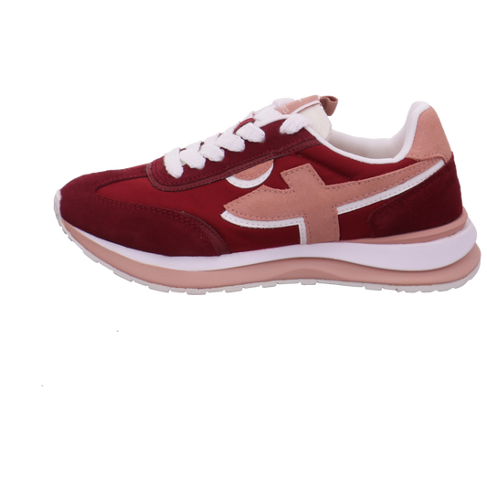 Tamaris Schnürschuhe rot kombi Bild1